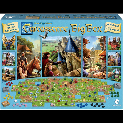 Carcassonne Big Box (2017) (ediția în limba română) - Red Goblin
