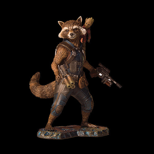 Figurină - Marvel Guardians of the Galaxy 2: Rocket & Groot Collectors Gallery - Red Goblin