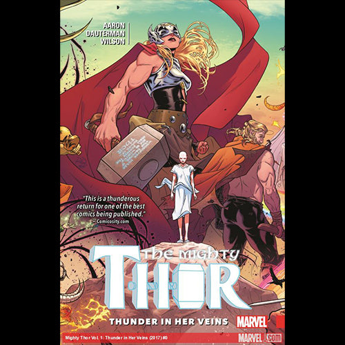 Marvel Graphic Novel Collection Vol 160 Mighty Thor Thunder in Her Veins HC - Red Goblin