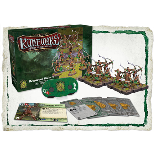 Runewars Miniatures Game - Deepwood Archers - Red Goblin