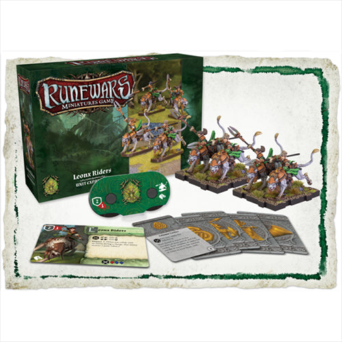 Runewars Miniatures Game - Leonx Riders - Red Goblin