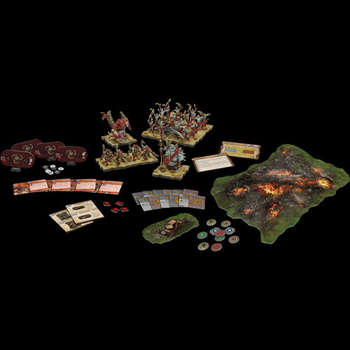Runewars Miniatures Game - Uthuk Y'llan Army - Red Goblin