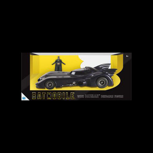 Figurina - Batman 1989: Batmobile with Batman Bendable Figure - Red Goblin