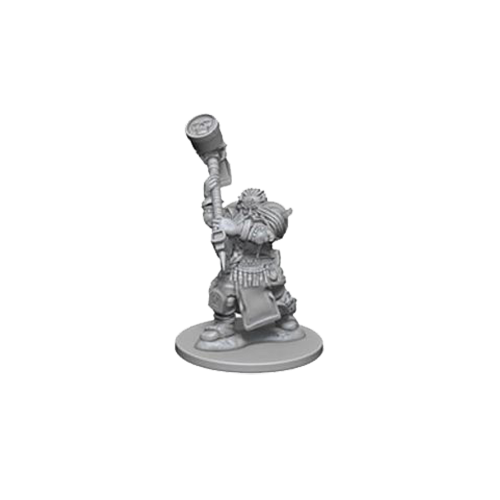 D&D Nolzur's Marvelous Unpainted Miniatures: Dwarf Male Cleric - Red Goblin