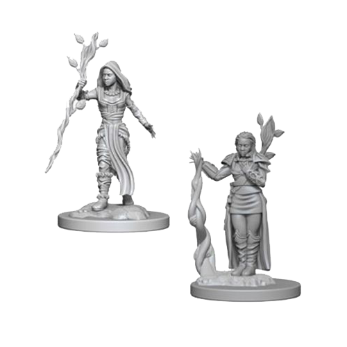 D&D Nolzur's Marvelous Unpainted Miniatures: Human Female Druid - Red Goblin
