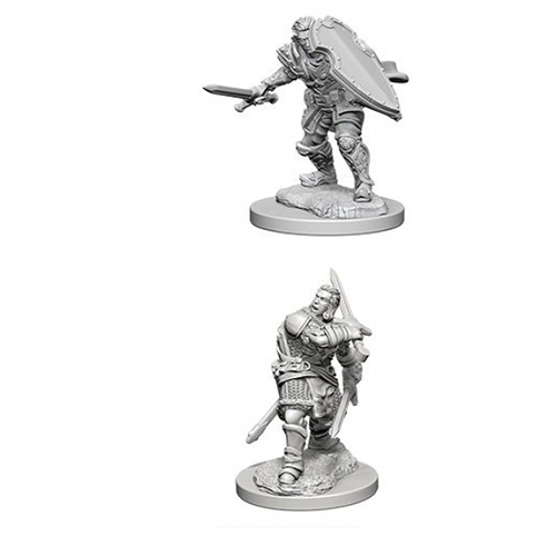 D&D Nolzur's Marvelous Unpainted Miniatures: Human Male Paladin - Red Goblin