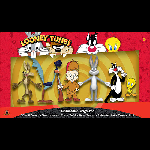 Figurina: Looney Tunes Bendable Figures 6-Pack 6 - 15 cm - Red Goblin
