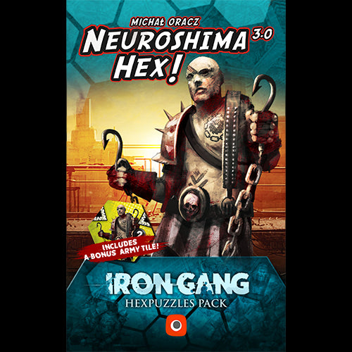 Neuroshima Hex 3.0 – Iron Gang Hexpuzzles pack - Red Goblin