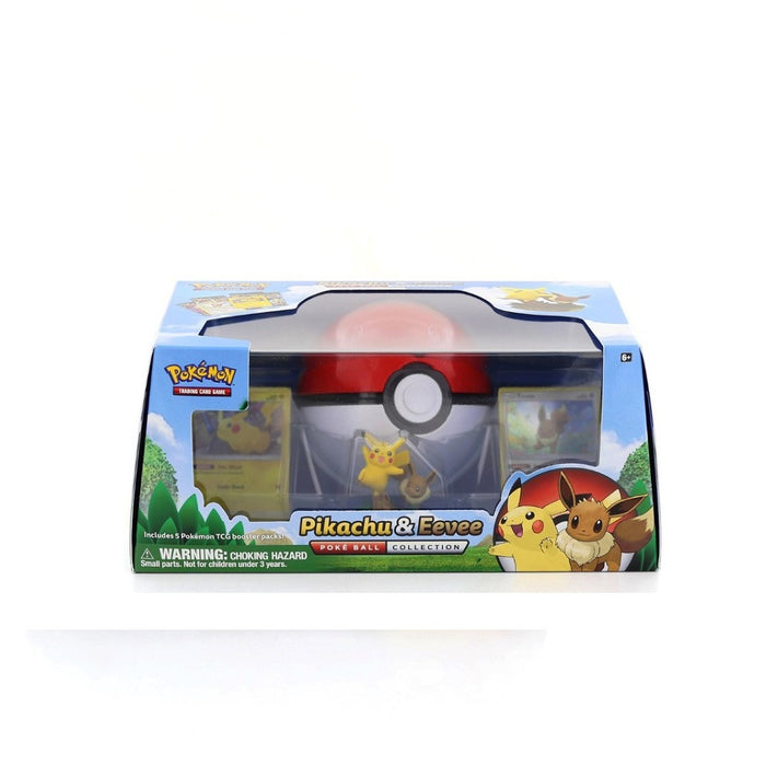 Pokemon Trading Card Game: Pikachu & Eevee Poke Ball Collection - Red Goblin