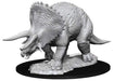 D&D Unpainted Miniatures: Triceratops - Red Goblin