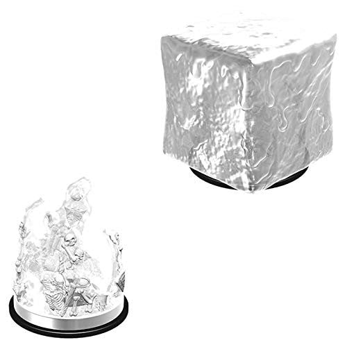 D&D Unpainted Miniatures: Gelatinous Cube - Red Goblin