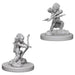 Pathfinder Unpainted Miniatures: Female Gnome Rogue - Red Goblin