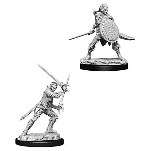 Pathfinder Unpainted Miniatures: Female Elf Fighter - Red Goblin