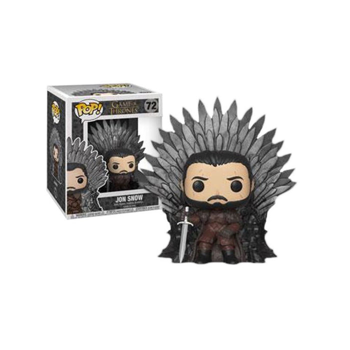 Funko Pop: Game of Thrones -  Jon Snow Sitting on Iron Throne - Red Goblin