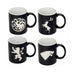 Game of Thrones - Mug 4-Pack Logos Collector's Edition - Red Goblin