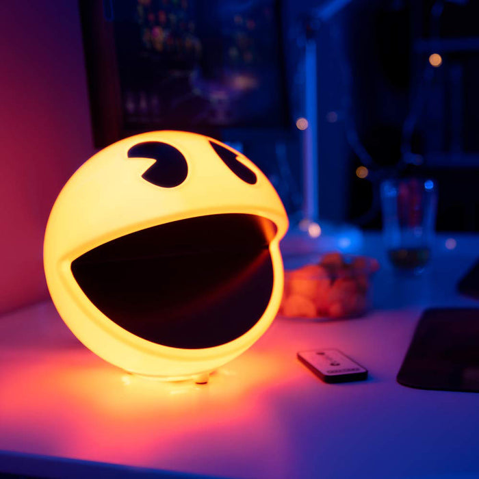 Lampa cu telecomanda si sunet Pac-Man - Red Goblin