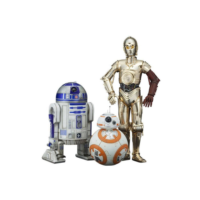 Figurina Star Wars Episode VII Pachet 3 Statuete C-3PO & R2-D2 & BB-8 - Red Goblin
