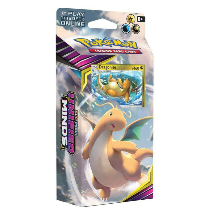 Pachet Booster Pokemon Trading Card Game: Sun & Moon 11 Unified Minds - Dragonite - Red Goblin