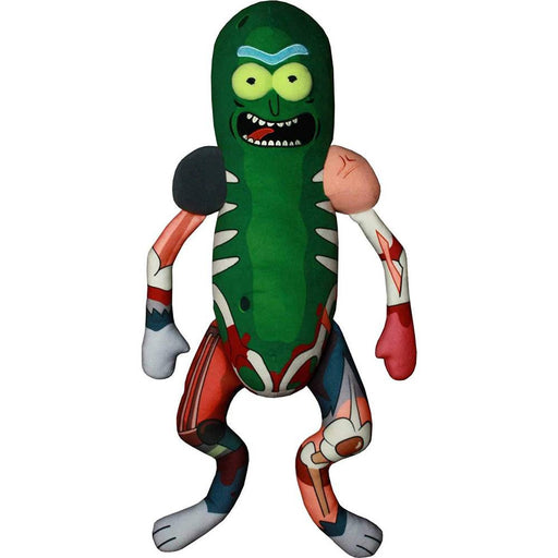 Figurina plus Rick & Morty Galactic Plushies Pickle Rick in costum 46 cm - Red Goblin