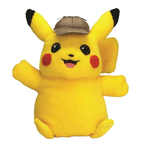 Figurina de Plus Vorbitoare Pokemon Detective Pikachu - Pikachu 35 cm - Red Goblin