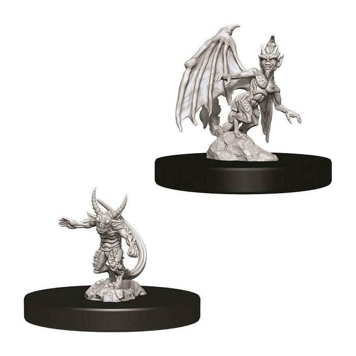 Miniaturi Nepictate D&D Quasit & Imp - Red Goblin