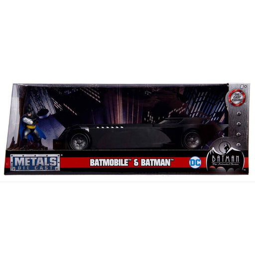 Figurina Batman Animated Series Metals Diecast Model 1/24 Batmobile - Red Goblin
