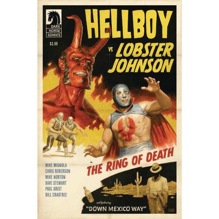 Hellboy vs Lobster Johnson Ring of Death - Red Goblin