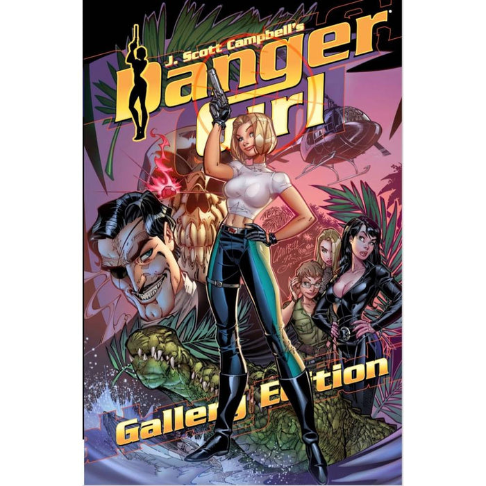 J Scott Campbell Danger Girl Gallery Ed HC - Red Goblin