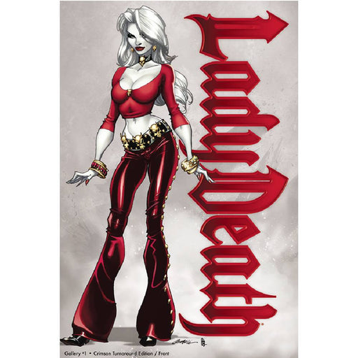 Lady Death Gallery Crimson Turnaround Edition 01 Front - Red Goblin