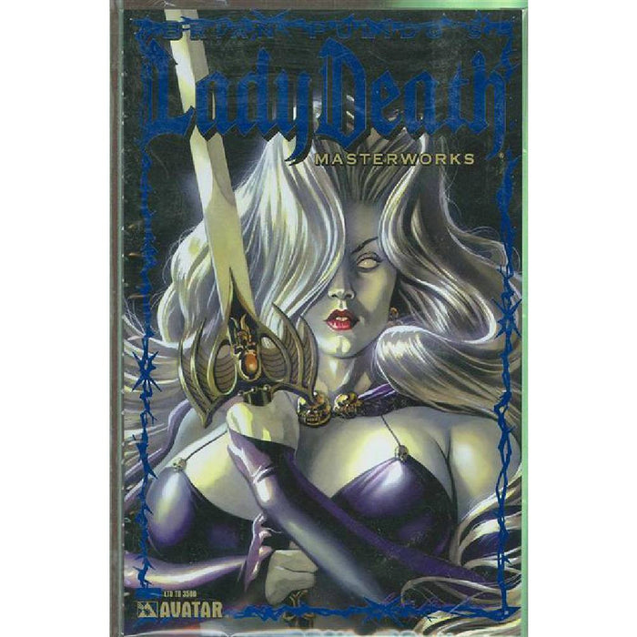 Lady Death Masterworks Royal Blue Edition Royal Blue Ed - Red Goblin