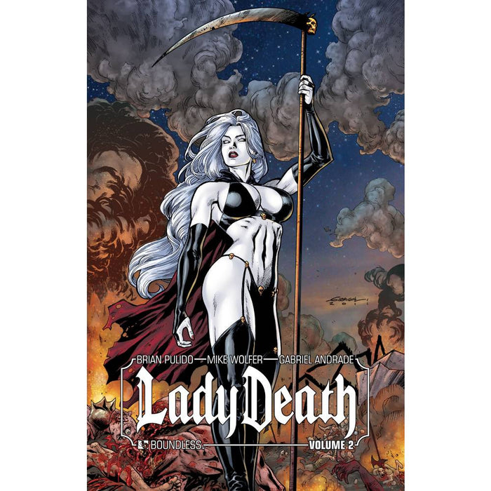 Lady Death HC Vol 02 Signed Edition - Red Goblin