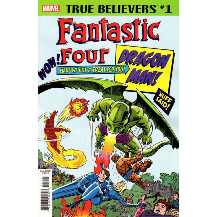 True Believers Fantastic Four Dragon Man 01 - Red Goblin