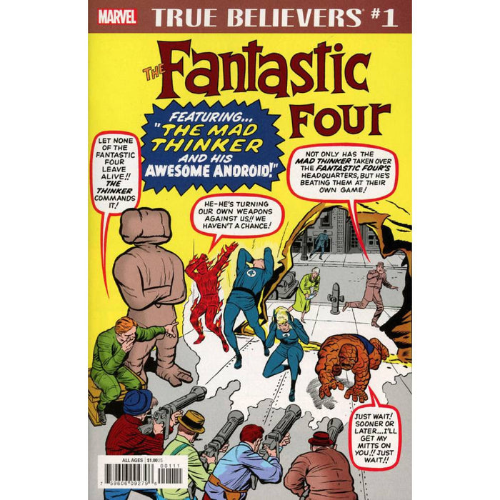 True Believers Fantastic Four Mad Thinker Droid 01 - Red Goblin