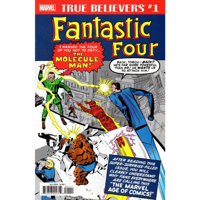 True Believers Fantastic Four Molecule Man 01 - Red Goblin