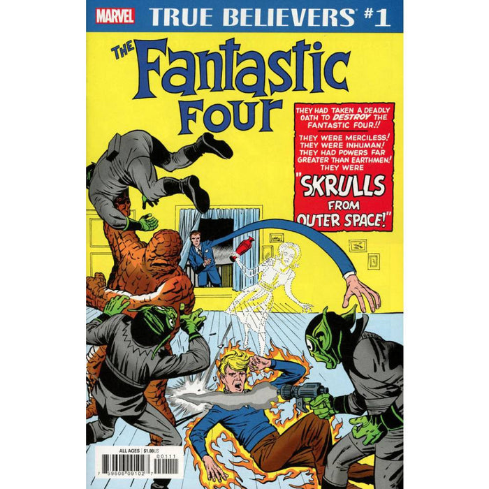 True Believers Fantastic Four Skrulls 01 - Red Goblin