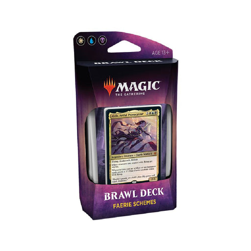 Pachet Magic: the Gathering Throne of Eldraine Brawl Deck - Faerie Schemes - Red Goblin