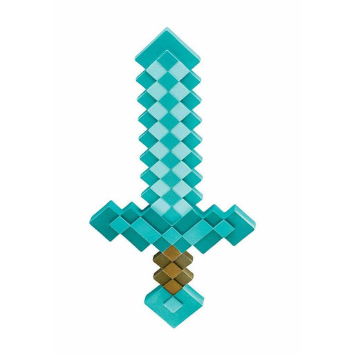 Figurina Plastic Minecraft Replica Diamond Sword 51 cm - Red Goblin