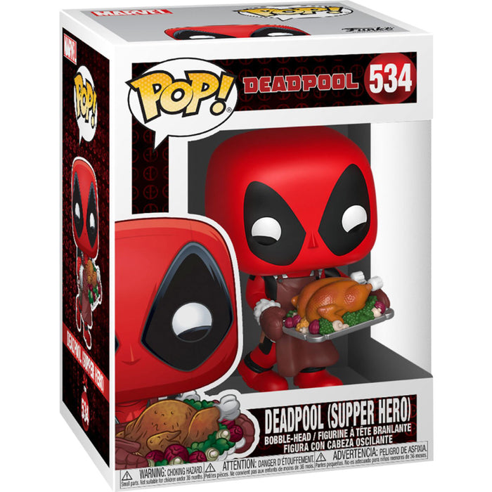 Figurina Funko Pop Marvel Holiday Deadpool - Red Goblin