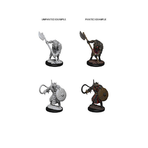 Miniaturi Nepictate Pathfinder Gnolls - Red Goblin