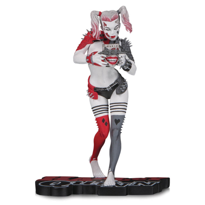 Figurina Harley Quinn Red White & Black de Greg Horn - Red Goblin