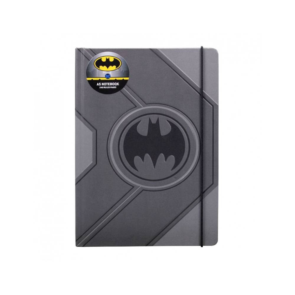 Notebook A5 Batman Black Logo — Red Goblin