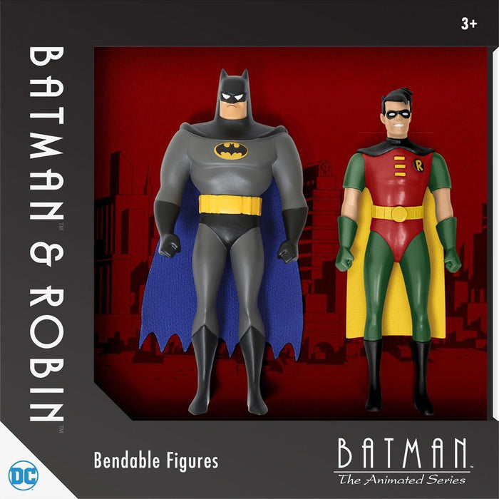 Set 2 Figurine Articulate DC Comics Batman Vs Robin 14 cm - Red Goblin