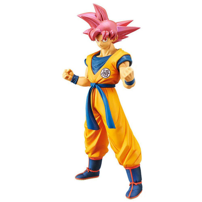 Figurina Dragon Ball Son Goku Super Saiyan God 22 Cm - Red Goblin