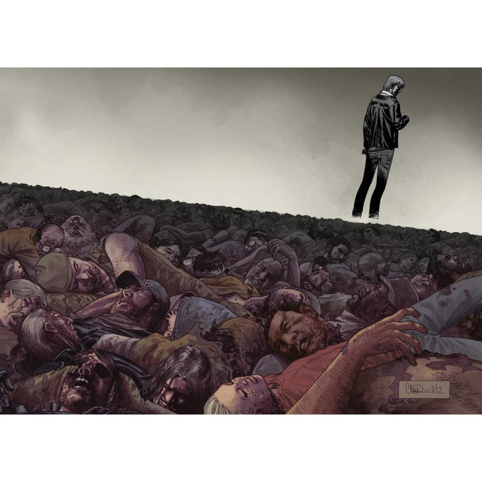 Walking Dead 100 Poster - Red Goblin