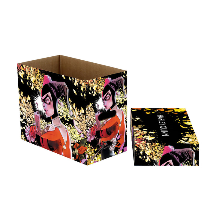 Short Comic Storage Box: DC Comics Harley Quinn Flower - Red Goblin