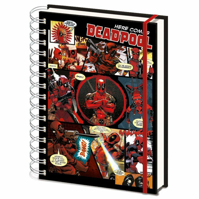 Notebook cu Sina A5 Marvel Comics Deadpool - Red Goblin