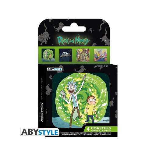 Set Suport Pahare Rick And Morty Generic - Red Goblin