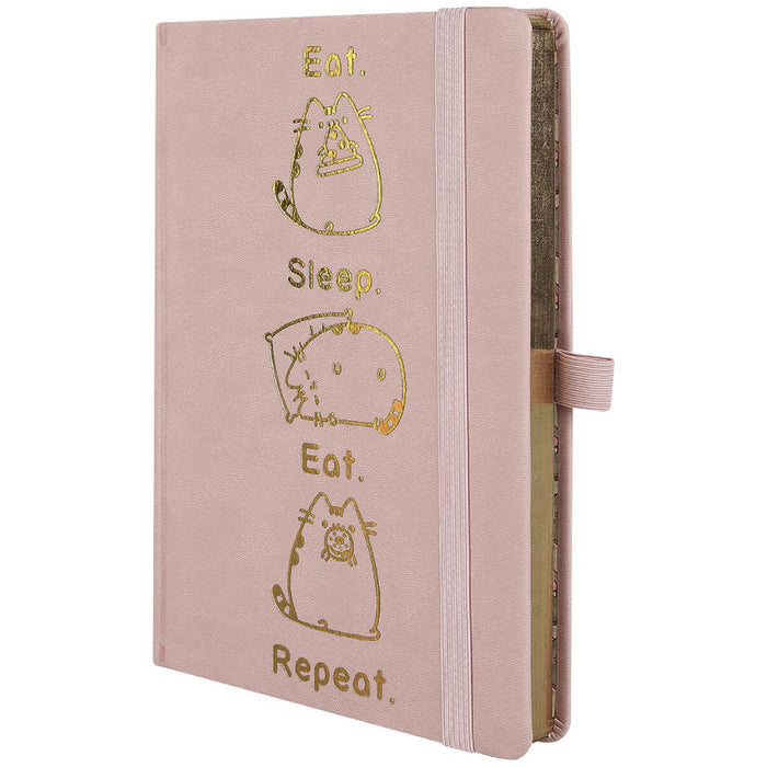 Notebook Premium A5 Pusheen Eat Sleep Eat Repeat - Red Goblin