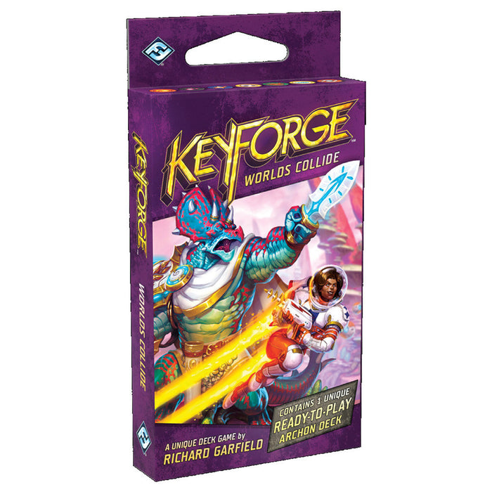 Expansiune KeyForge Worlds Collide Deck - Red Goblin