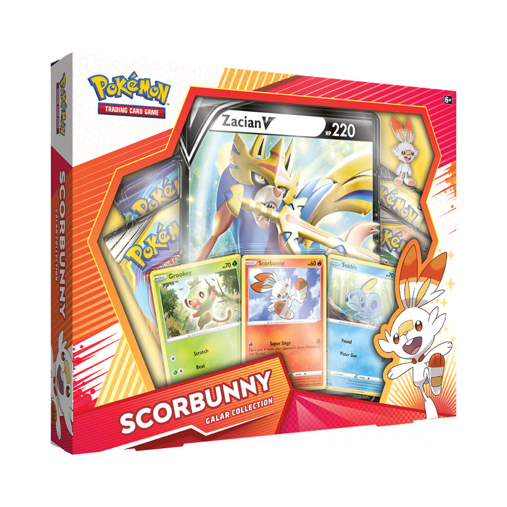 Pachet Pokemon Trading Card Game Galar Collection Scorbunny
